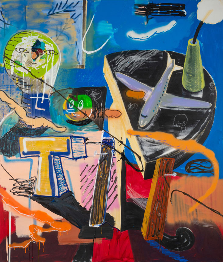 [Foto] 16.11.25 Mathis Bauer:Divided Table, 210 x 180 cm