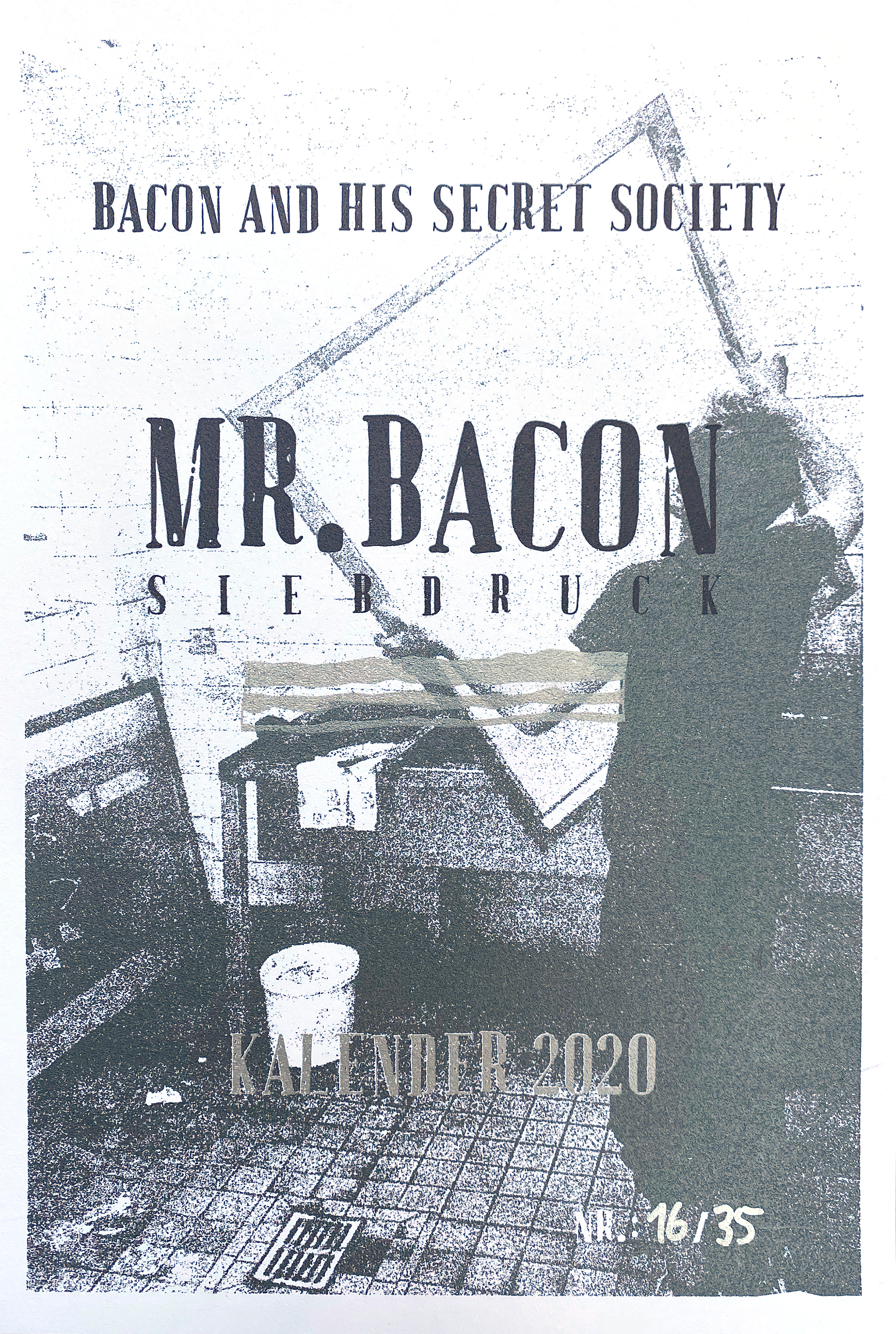 Kalender 'Mr. Bacon and his Secret Society' aus dem Jahr 2020.